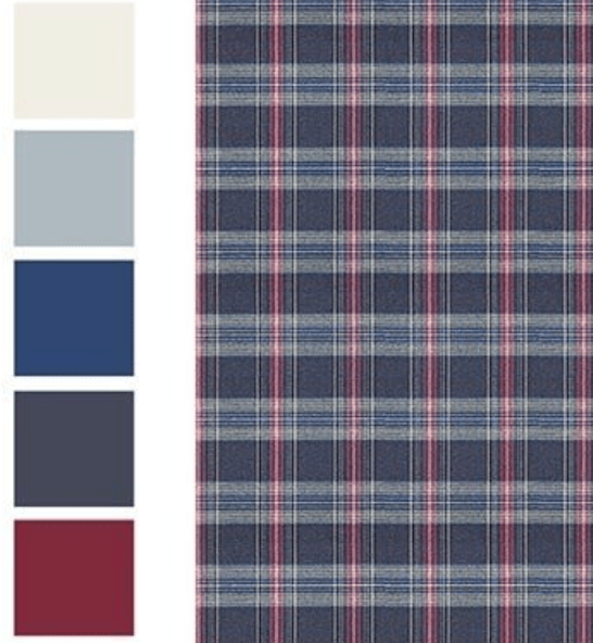 A3 ITD Holiday Plaid Background Decoupage Paper R0488L - Decoupage Central