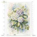 A3 ITD Hydrangea Decoupage Paper R1306L - Decoupage Central
