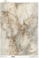 A3 ITD R1544L Champagne Vein Marble Decoupage Paper - Decoupage Central