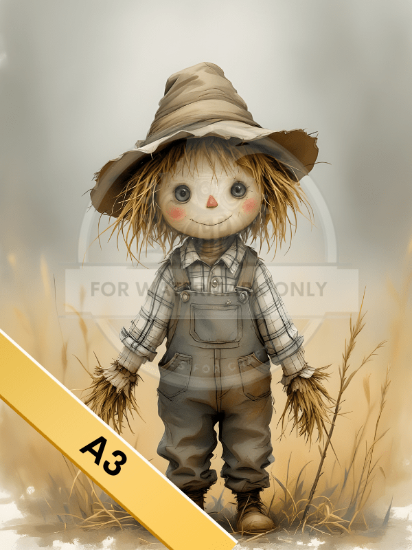 A3 Scarecrow Cutie 1 Paper DC5102SC - Decoupage Central