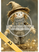 A3 Scarecrow Cutie 2 Paper DC5103 - Decoupage Central