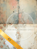A3 Vintage Wallpaper Quad Rice Paper DC5052 - Decoupage Central
