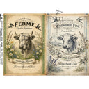 A4 AB Studio 7704 Ferme du Marché Label - Decoupage Central