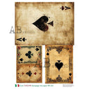 A4 Aces High Carte Italiano 332 - Decoupage Central