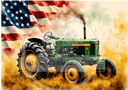 A4 Americana Rice Paper DC705 - Decoupage Central