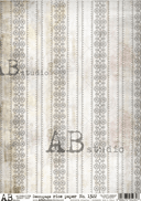 A4 Art Deco Background Rice Paper 1322 - Decoupage Central
