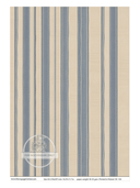 A4 Blue Ticking Background Rice Paper DC144 - Decoupage Central