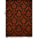 A4 Carte Italiano 1018 Autumn Manor Damask - Decoupage Central