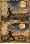 A4 Chase your Wildest Dreams Rice Paper DC1007 - Decoupage Central