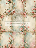 A4 China & Lace Rice Paper Bundle. 4 designs in one click - Decoupage Central