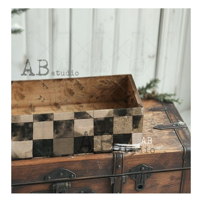 A4 Collage rice paper A4 Rice Paper AB Studios 6859 - Decoupage Central