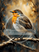 A4 Evening Song Rice Paper DC708 - Decoupage Central