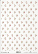 A4 French Country Background Decoupage Paper R0623 - Decoupage Central