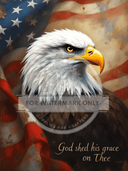 A4 God Shed His Grace on Thee Rice Paper DC740 - Decoupage Central