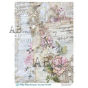 A4 Heirloom Collage Milky Valley ID620 - Decoupage Central