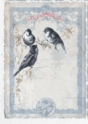 A4 ITD Birds in Blue Decoupage RICE Paper, R0185 - Decoupage Central