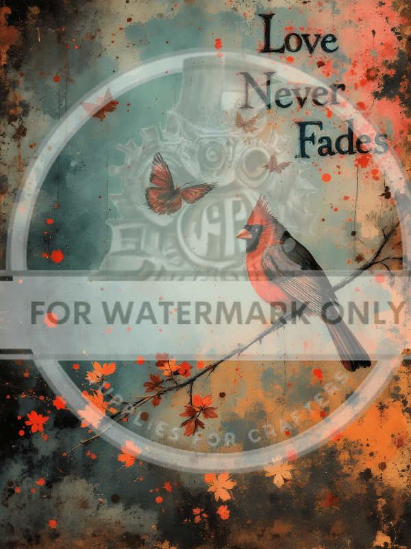 A4 Love Never Fades Bundle: 3 sheets in one click! - Decoupage Central