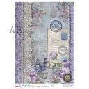 A4 LPP Lavendar Post Le Petit Paris 273 - Decoupage Central