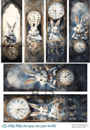 A4 March hare Multi Milky Valley ID551 - Decoupage Central