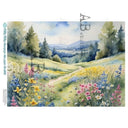 A4 Meadow Path Milky Valley ID632 - Decoupage Central