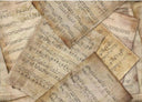 A4 Music Sheets Decoupage Paper R1111 - Decoupage Central