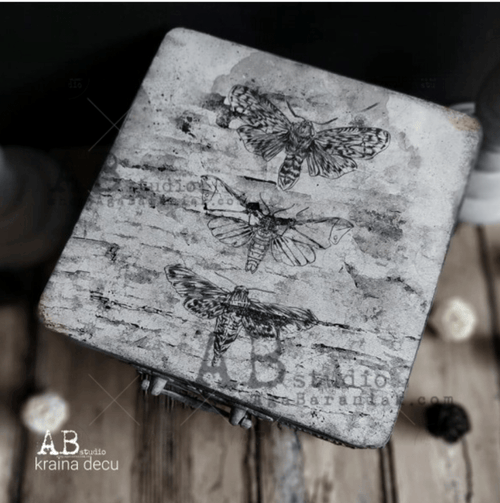 A4 Mystic Butterflies Decoupage Rice Paper, 0629 - Decoupage Central