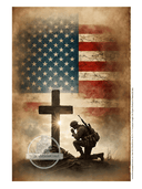 A4 Never Forget Rice Paper DC466 - Decoupage Central
