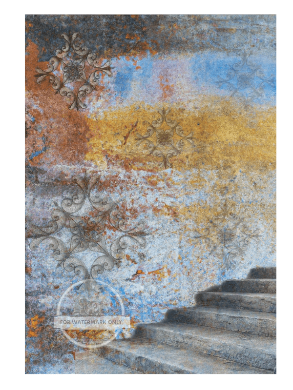 A4 Old World Rice Paper DC099 - Decoupage Central