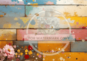 A4 Patina Shiplap Rice Paper DC659 - Decoupage Central