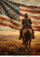 A4 Ride for the Flag Rice Paper DC908 - Decoupage Central