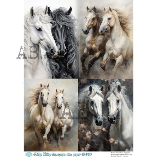 A4 Run Wild Quad Milky Valley ID757 - Decoupage Central