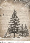 A4 Rustic Christmasi AB Studios 2484 - Decoupage Central