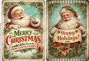 A4 Santa’s Holiday Greetings Rice Paper DC990 - Decoupage Central