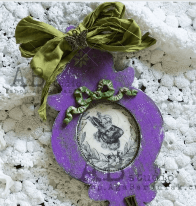 A4 Small but Mighty AB Studios Rice Paper, 0401 - Decoupage Central