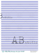 A4 Stripe Background Milky Valley ID 245 - Decoupage Central