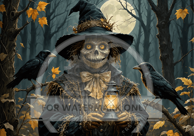 A4 The Lantern Keeper Decoupage Rice Paper DC872 - Decoupage Central