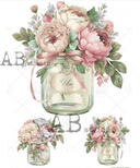 A4 The Large Vintage Jar Rice Paper, AB Studios 1772 - Decoupage Central