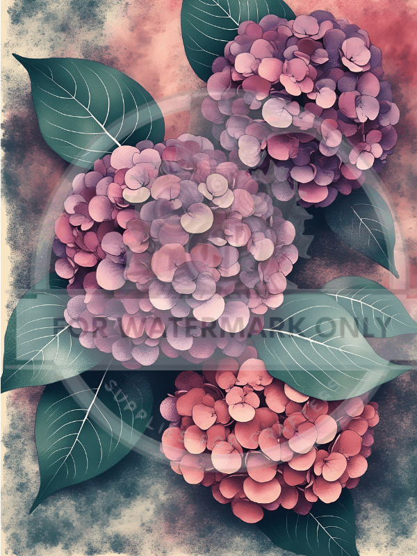 A4 Velvet Bloom Rice Paper DC719 - Decoupage Central