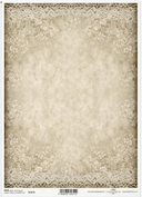 A4 Vintage Doily borders Background From ITD Collection R2479 - Decoupage Central