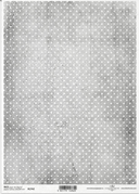 A4 Vintage Grey Polka Dot Background Decoupage Paper R1742 - Decoupage Central