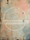 A4 Vintage Pastel Wallpaper Background Rice Paper DC583 - Decoupage Central