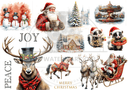 A4 Whimsy & Wonder Christmas Sampler Rice Paper DC822 - Decoupage Central
