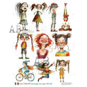 A4 Wild at Heart Carte Italian 366 - Decoupage Central