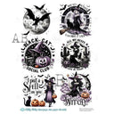 A4 Witch Whimsy Rice Paper AB Studios Milky 816 - Decoupage Central