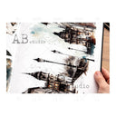 AB Studios Creative Collage Book journaling/cardmaking/crafting 49pages/100 elements - Decoupage Central