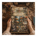 AB Studios Follow the Rabbit Cut & Collage Book Part 2 journaling/cardmaking/crafting 50 pages - Decoupage Central