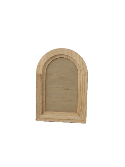 Arched Wood Gallery Blank 7" x 10" (does NOT qualify for free shipping) - Decoupage Central
