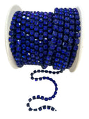 Blue Rhinestone Chain – SS16 Crystal Trim (10 Yard Roll) - Decoupage Central