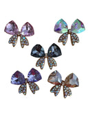Bow & Sparkle™ Rhinestone Flatbacks | Set of 5 - Decoupage Central