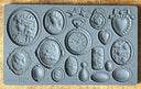 Cameo Silicone Mould, 6" x 10", - Decoupage Central